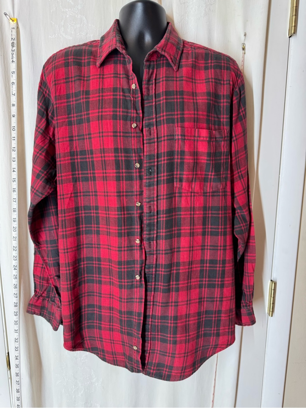 Vintage Savile Row Men's Plaid Shirt